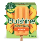 OUTSHINE PEACH FRUIT BARS 6CT