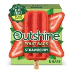OUTSHINE STRAWBERRY BARS 6CT