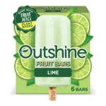 OUTSHINE LIME BARS 6CT