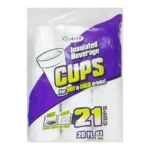 DART INSULATED FOAM CUPS 20Z/21CT