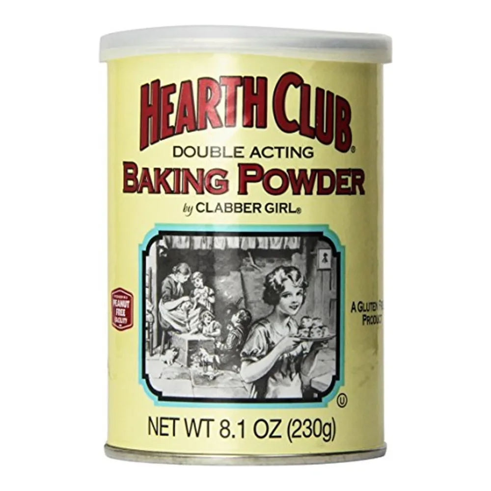 041617002506 HEARTH CLUB BAKING POWDER 8Z - Image 1