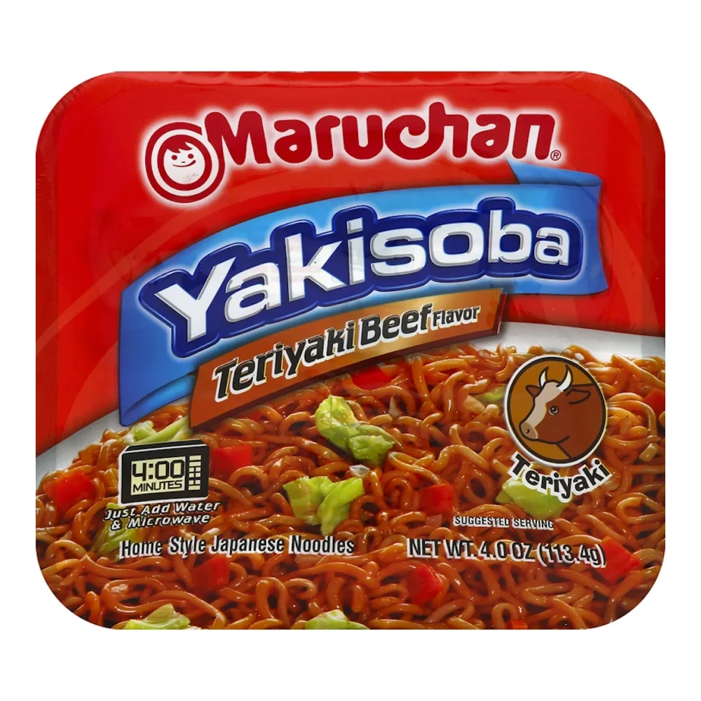 041789007071 MARUCHAN YAKISOBA TERIYAKI 4Z - Image 1