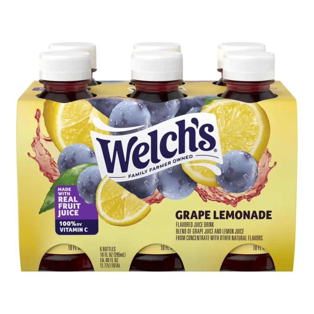 041800377411 WELCHS GRAPE LEMONADE 6PK - Image 1