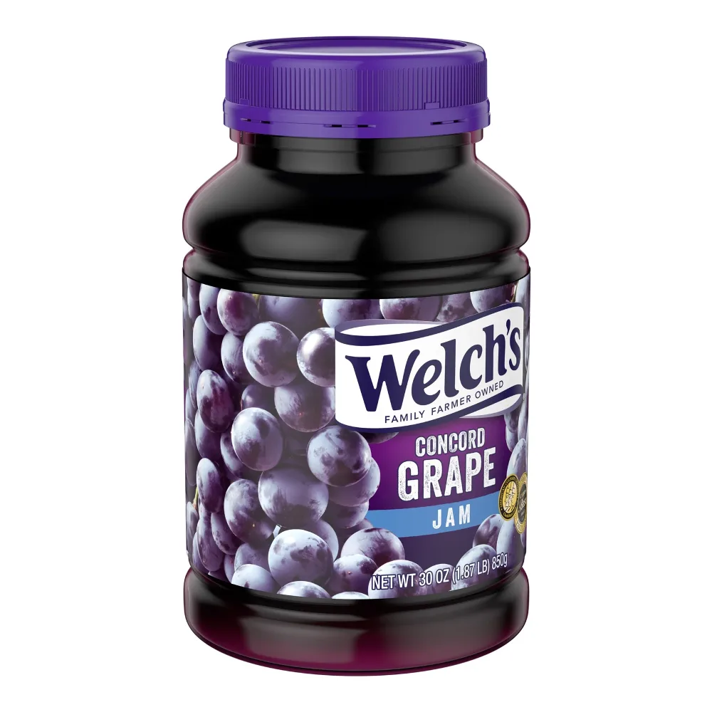 041800501519 WELCHS CONCORD GRAPE JAM 30Z - Image 1