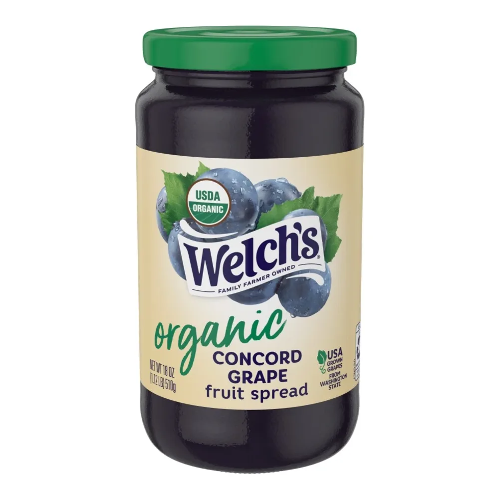 041800502196 WELCHS ORGANIC GRAPE SPREAD 18Z - Image 1