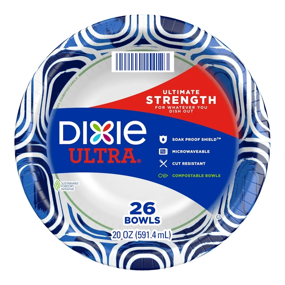 042000154123 DIXIE ULTRA BOWLS 20Z/26PK - Image 1