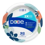 DIXIE HEAVY DUTY PLATES 8.5" 90CT