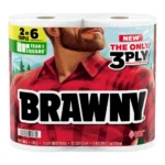 BRAWNY TEAR-A-SQR WHITE 2PK