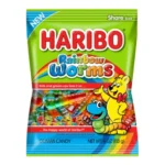 HARIBO RAINBOW WORMS  4OZ