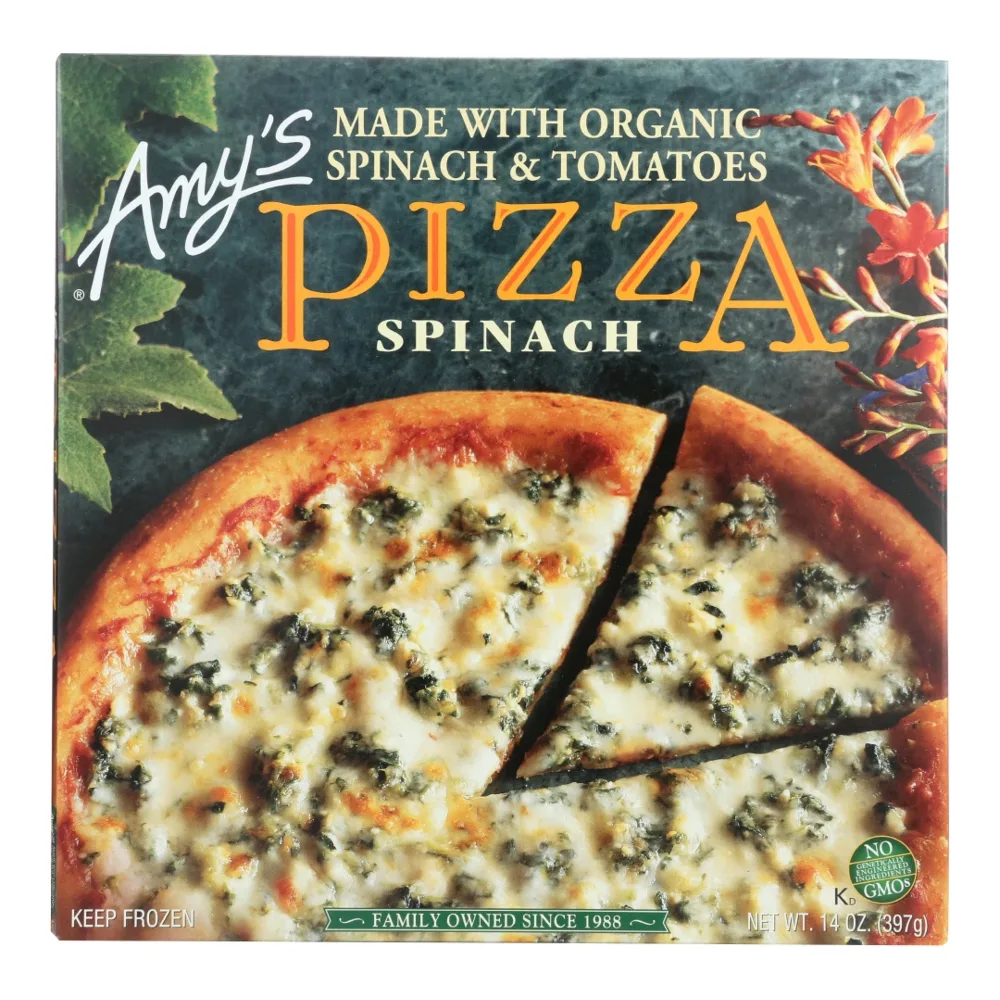 042272001026 AMYS SPINACH GF PIZZA 14Z - Image 1