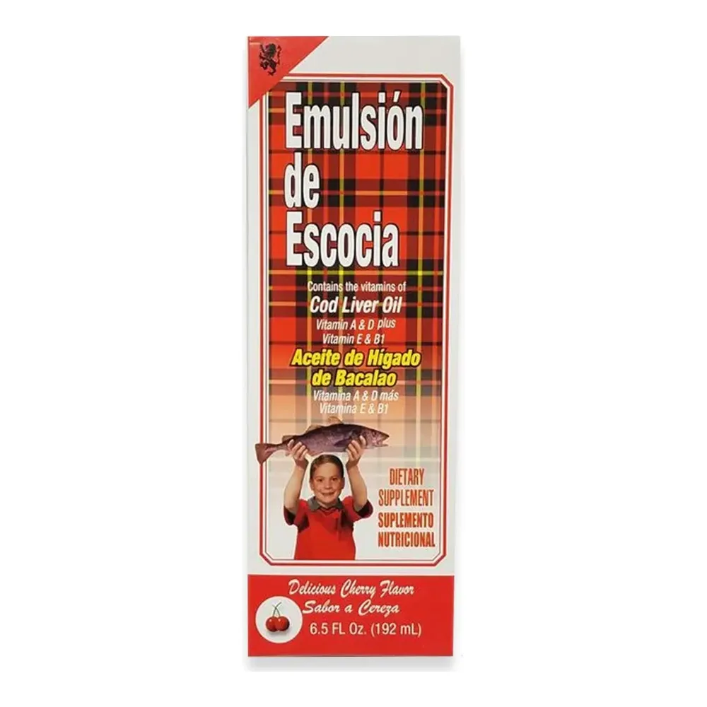 042279380063 EMULSION DE ESCOCIA ACEITE DE BACALAO 6.5Z - Image 1