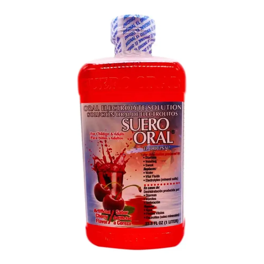 042279576138 SUERO ORAL CHERRY 33.8Z - Image 1