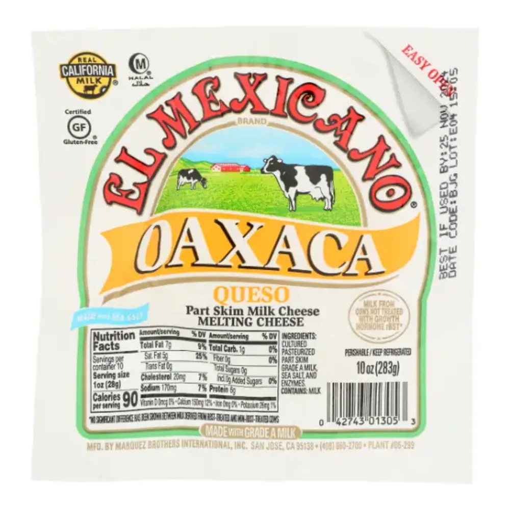 042743013053 EL MEXICANO QUESO OXACA 10Z - Image 1