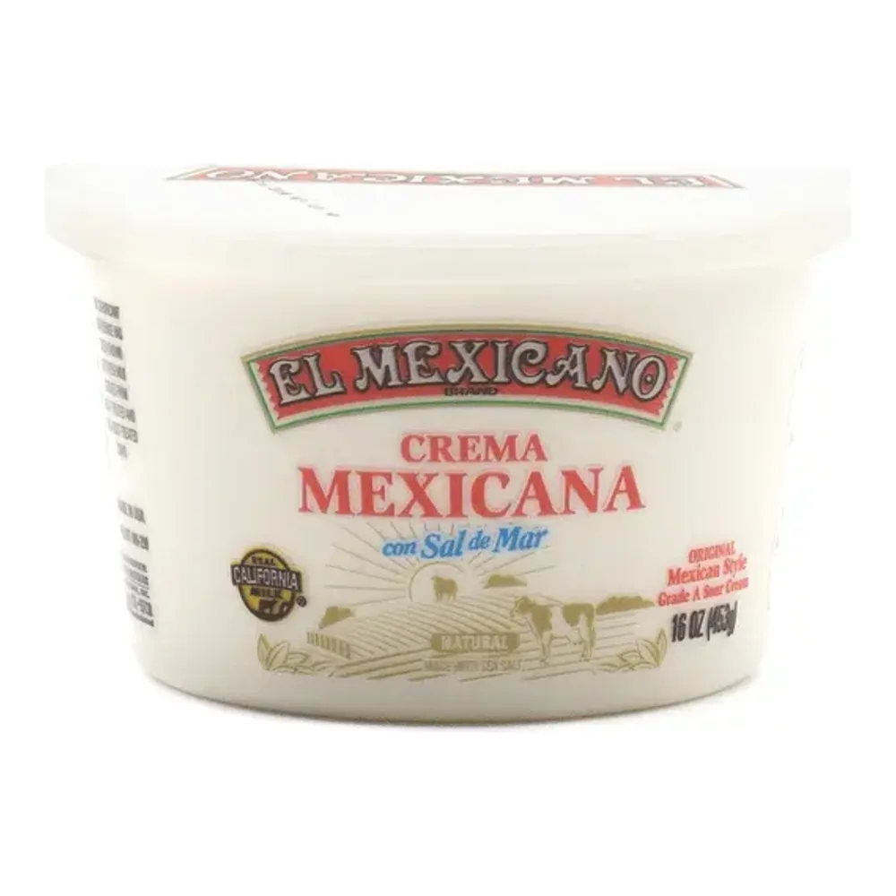 042743122977 EL MEXICANO CREMA MEXICANA 16Z - Image 1