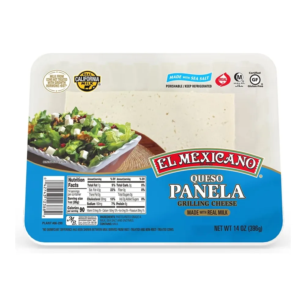 042743123882 EL MEXICANO QUESO PANELA TRAY 14Z - Image 1