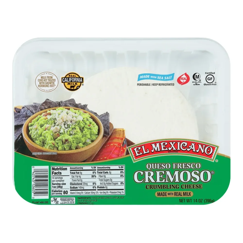 042743126050 EL MEXICANO FRESCO CREMOSO TRAY 14Z - Image 1