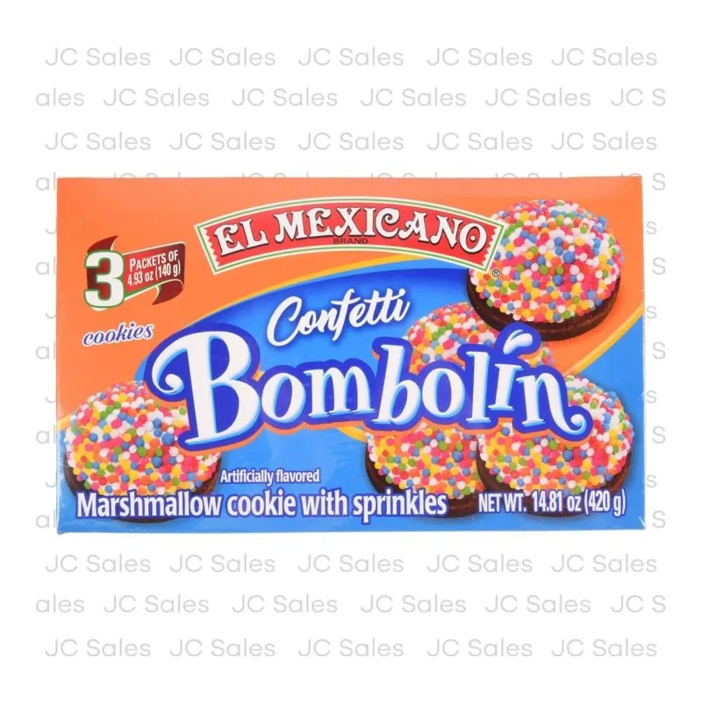 042743330020 EL MEXICANO CONFETTI BOMBOLIN 14Z - Image 1