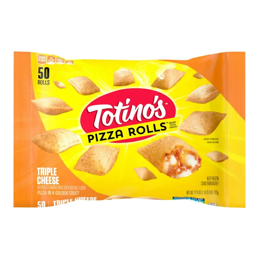 042800109187 TOTINOS PIZZA ROLLS TRIPLE CHS 24.8Z - Image 1