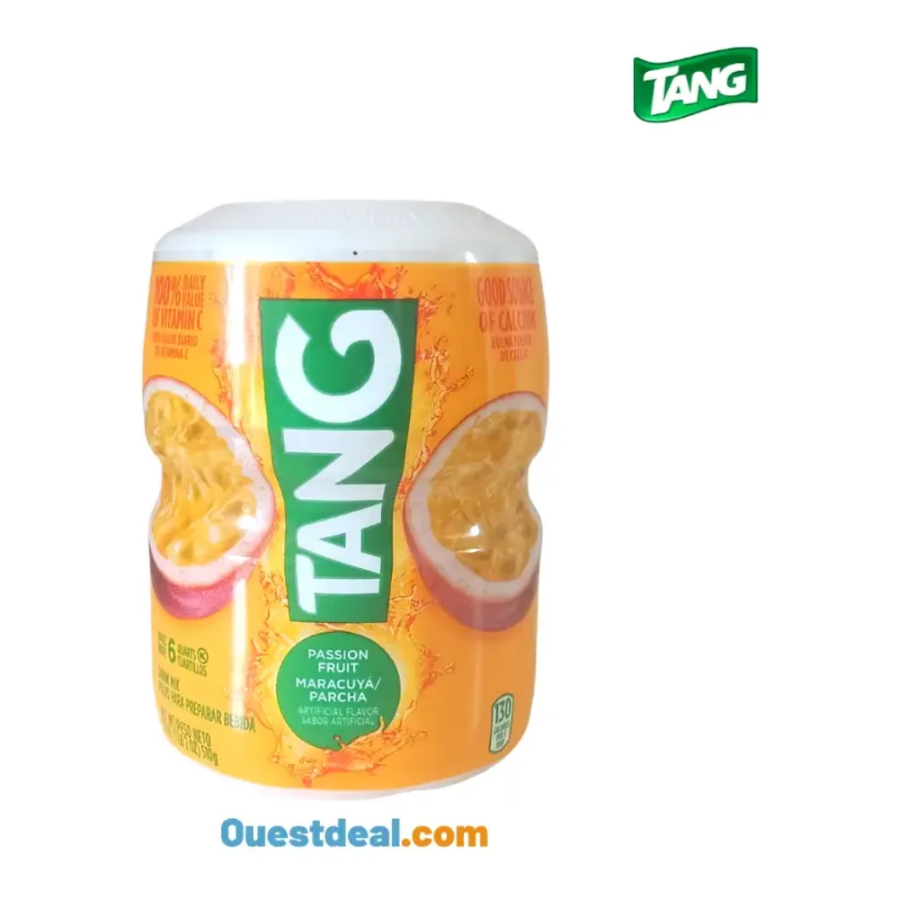 043000064535 TANG PASSION FRUIT DRINK MIX 18Z - Image 1