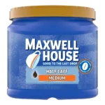 MAXWELL HOUSE HALF CAFF MED 25.6Z