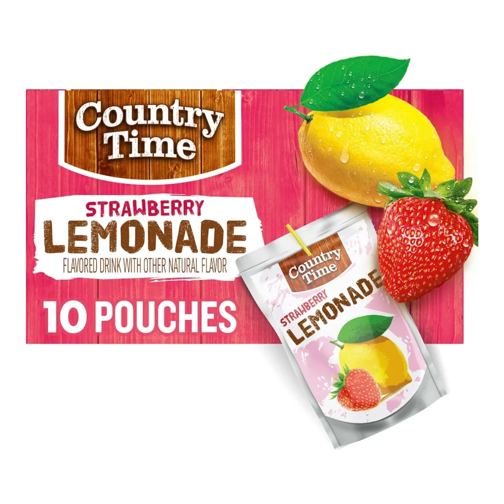 043000084038 COUNTRY TIME STRWBRY LEMONADE 60Z - Image 1