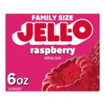 JELL-O GELATIN RASPBERRY 6Z