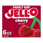 JELL-O GELATIN CHERRY 6Z
