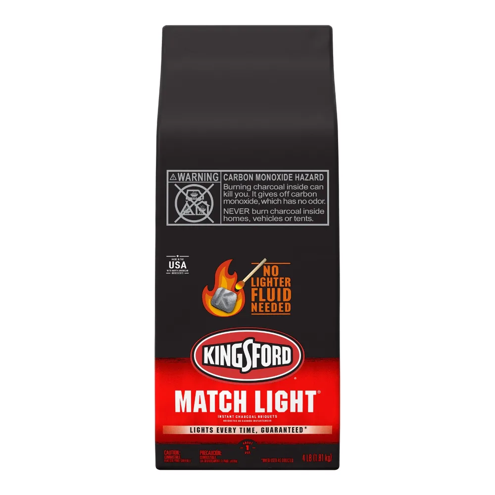 044600320960 KINGSFORD MATCH LIGHT CHARCOAL 4LB - Image 1