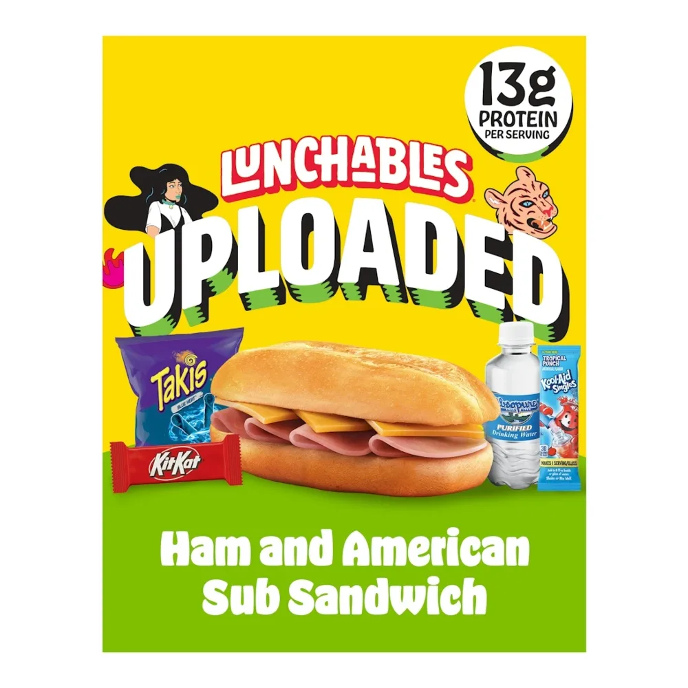 044700104712 LUNCHABLES HAM AMER SUB 16.1Z - Image 1