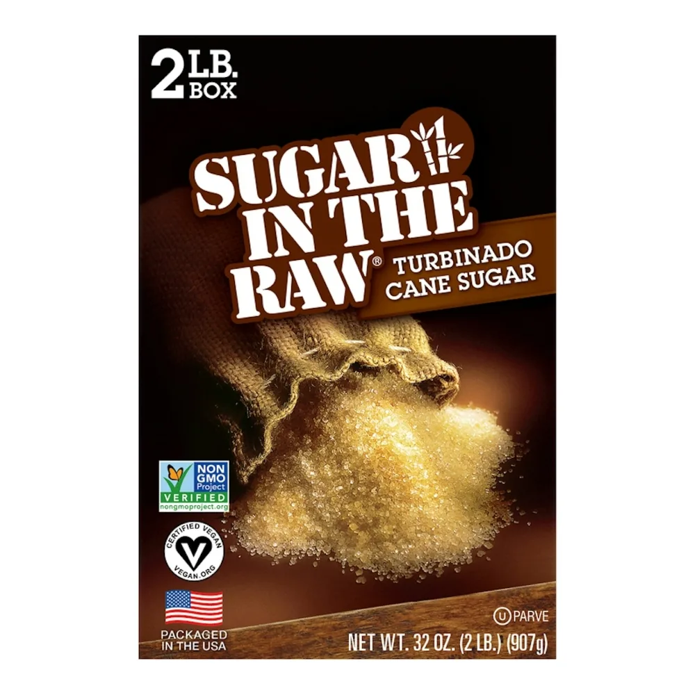 044800001423 TURBINADO SUGAR IN THE RAW 2LB - Image 1
