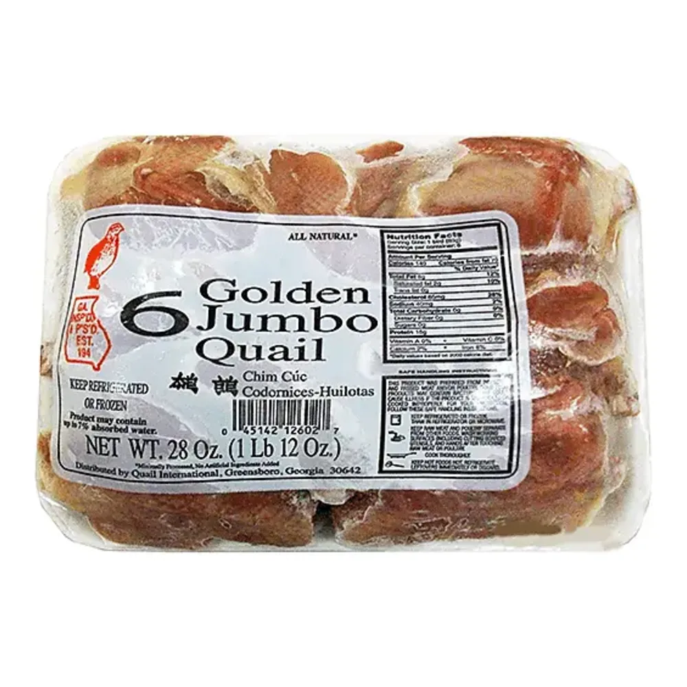 045142126027 ALL NATURAL QUAIL/GUILOTA 6PK - Image 1