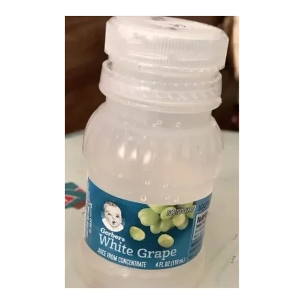 045500735205 GERBER WHITE GRAPE 4 OZ - Image 1