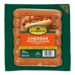 ECKRICH CHEDDAR SMOKED SAUSAGE 14Z