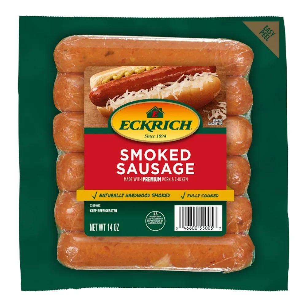 046600550057 ECKRICH SMOKED LINKS 14Z - Image 1