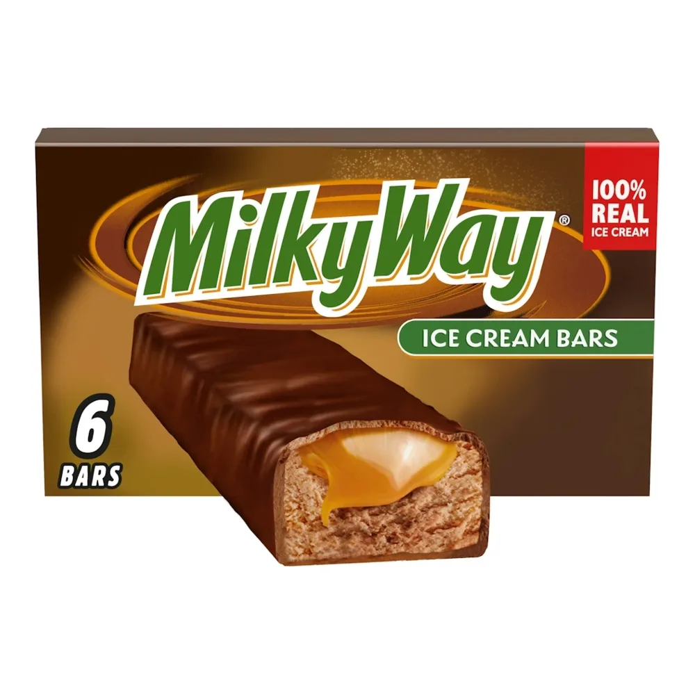 047677472297 MILKY WAY ICE CREAM BARS 6CT - Image 1