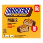 SNICKERS MINI BAR CRNCH PB 10CT