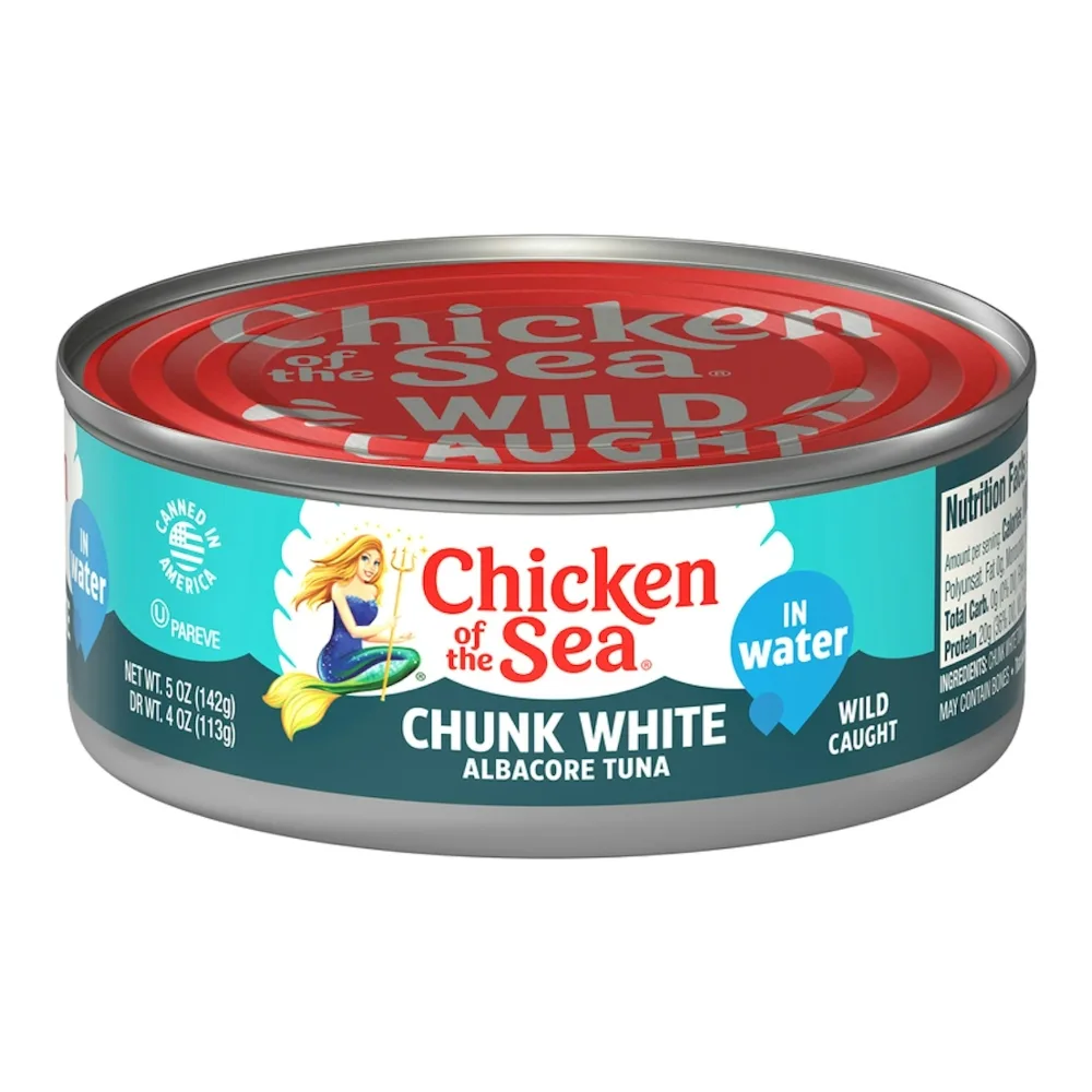 048000033550 CHIX O SEA CHUNK TUNA/WATER 5Z - Image 1