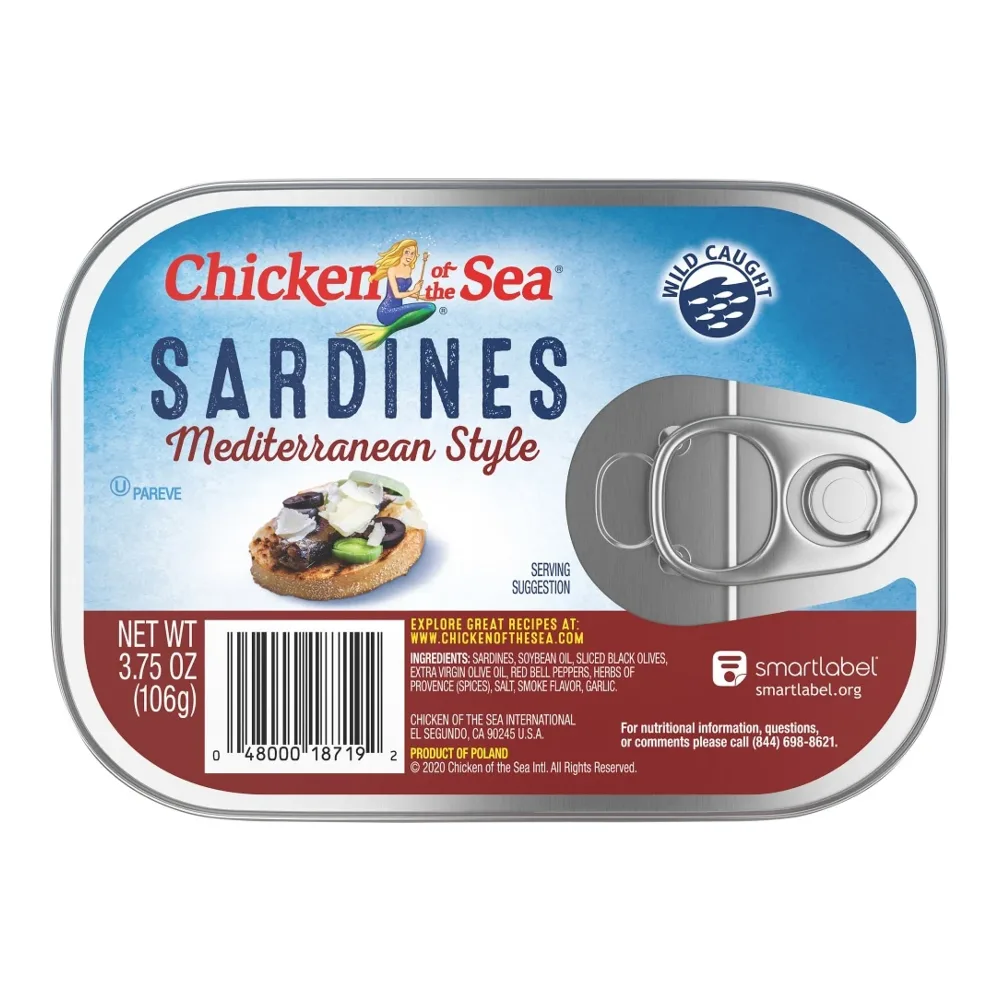 048000187192 CHIX O SEA SARDINES MED 3Z - Image 1