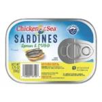 CHIX O SEA SARDINES LEM EVOO 3Z
