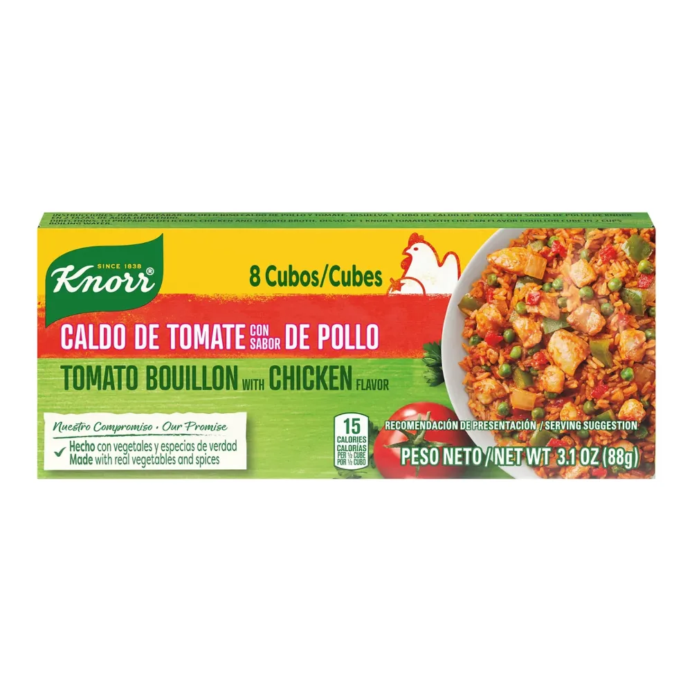048001219847 KNORR CALDO DE TOMATE 8CT - Image 1