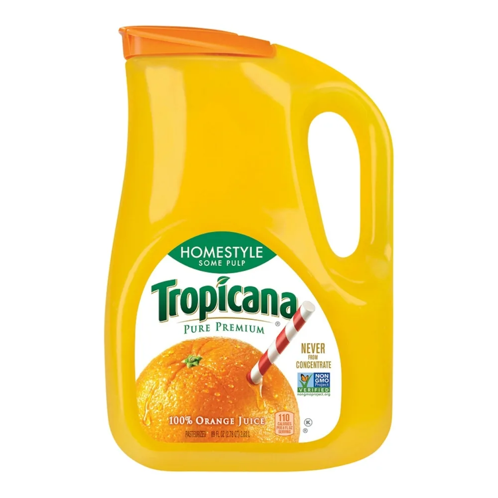 048500018293 TROPICANA OJ / SOME PULP 89Z - Image 1
