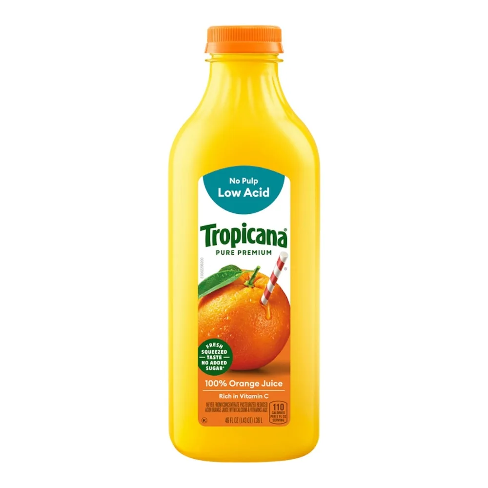 048500205686 TROPICANA PREM LOW ACID OJ 46Z - Image 1
