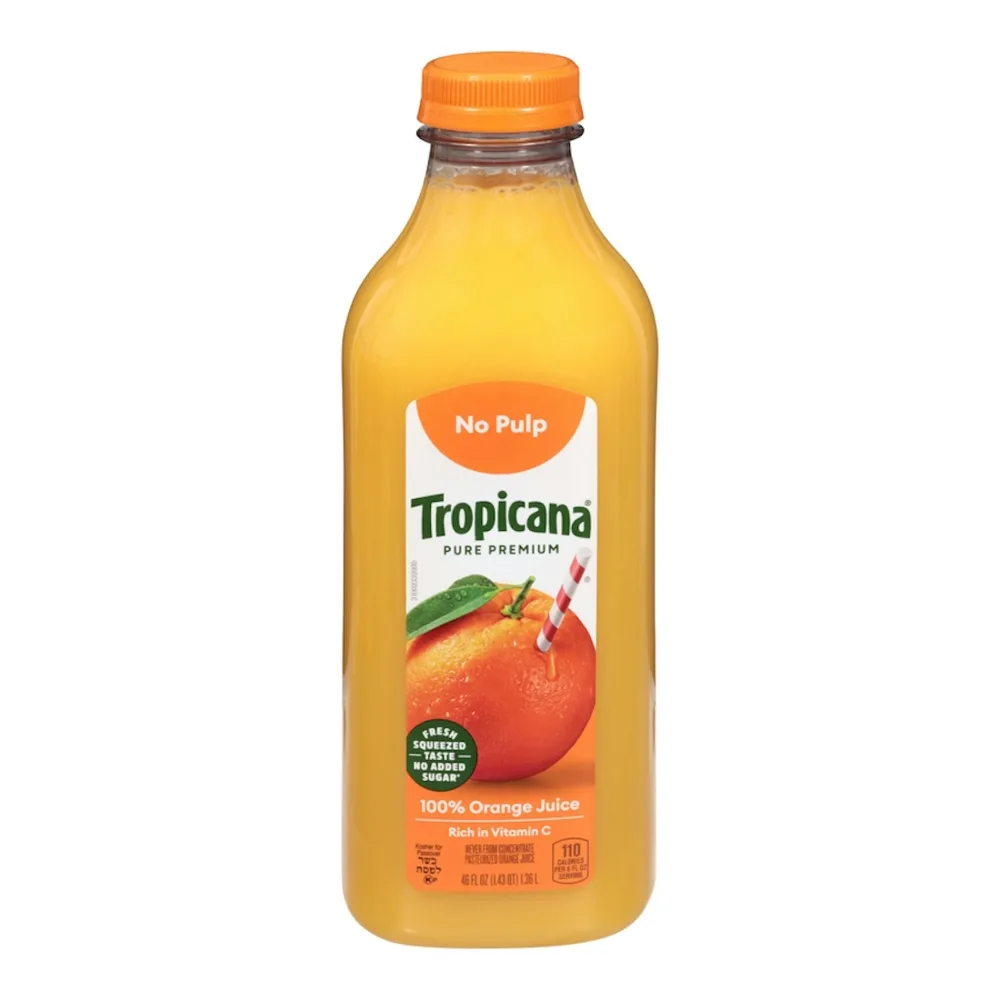 048500205716 TROPICANA PREM NO PULP OJ 46Z - Image 1