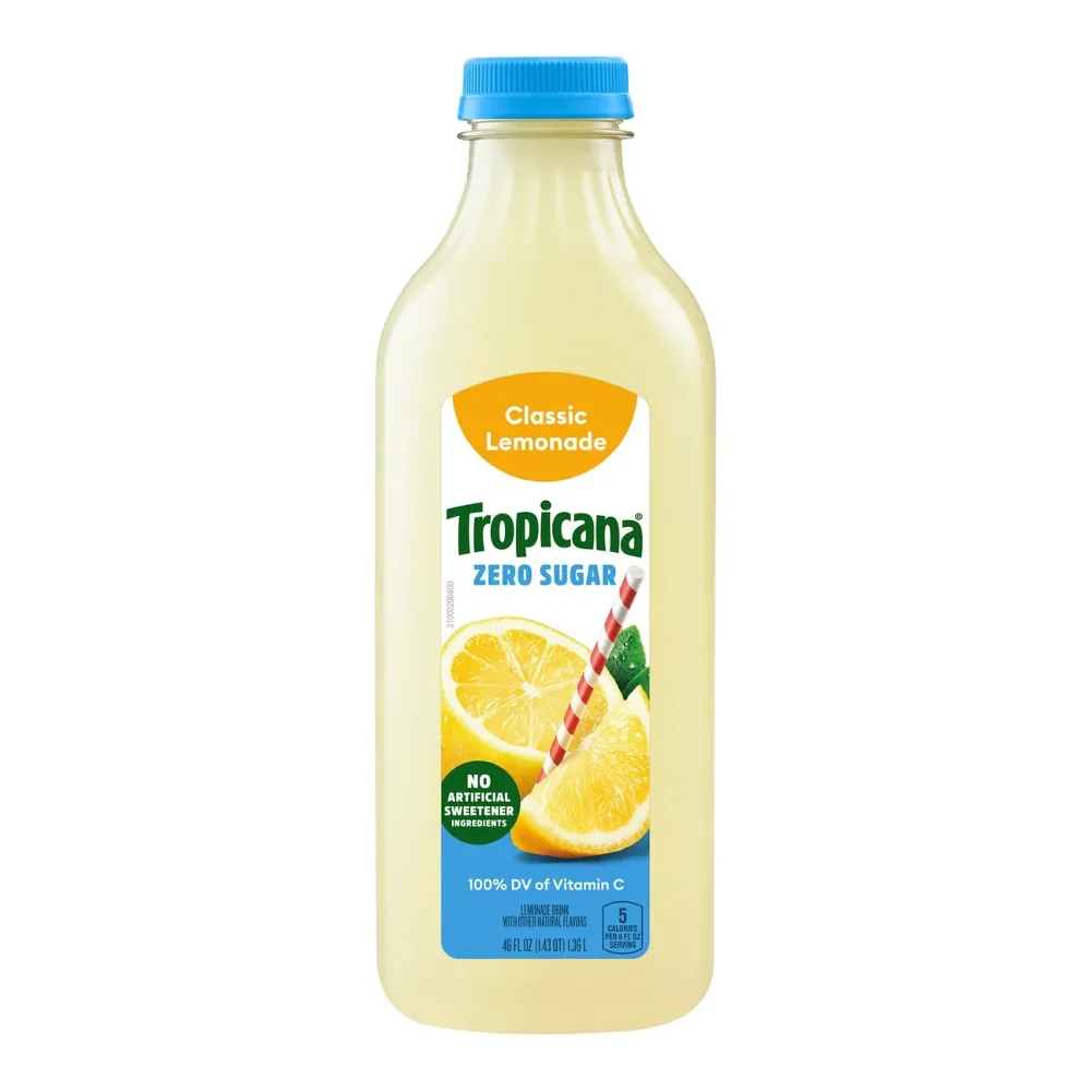 048500205952 TROPICANA LEMONADE ZERO 46Z - Image 1
