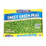 FLAV-R-PAC SWEET GREEN PEAS 12Z