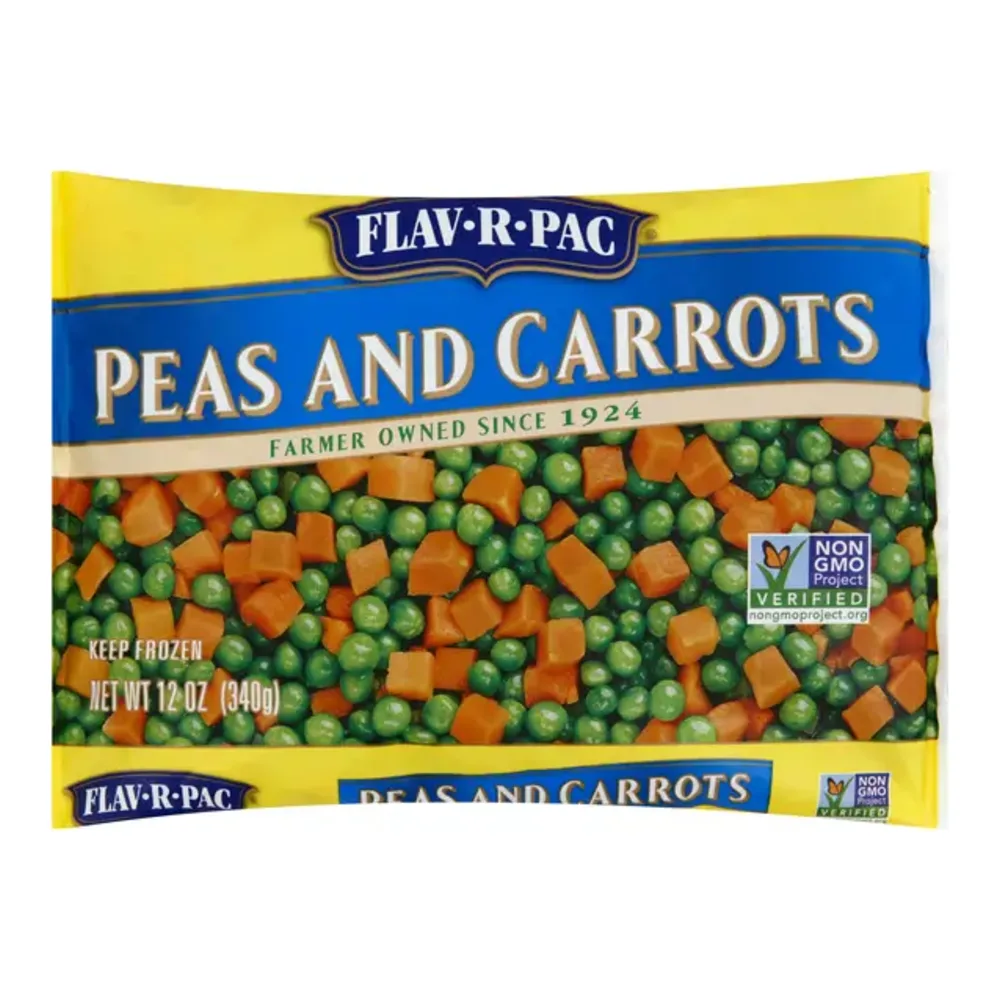 048800220020 FLAV-R-PAC PEAS CARROTS 12Z - Image 1