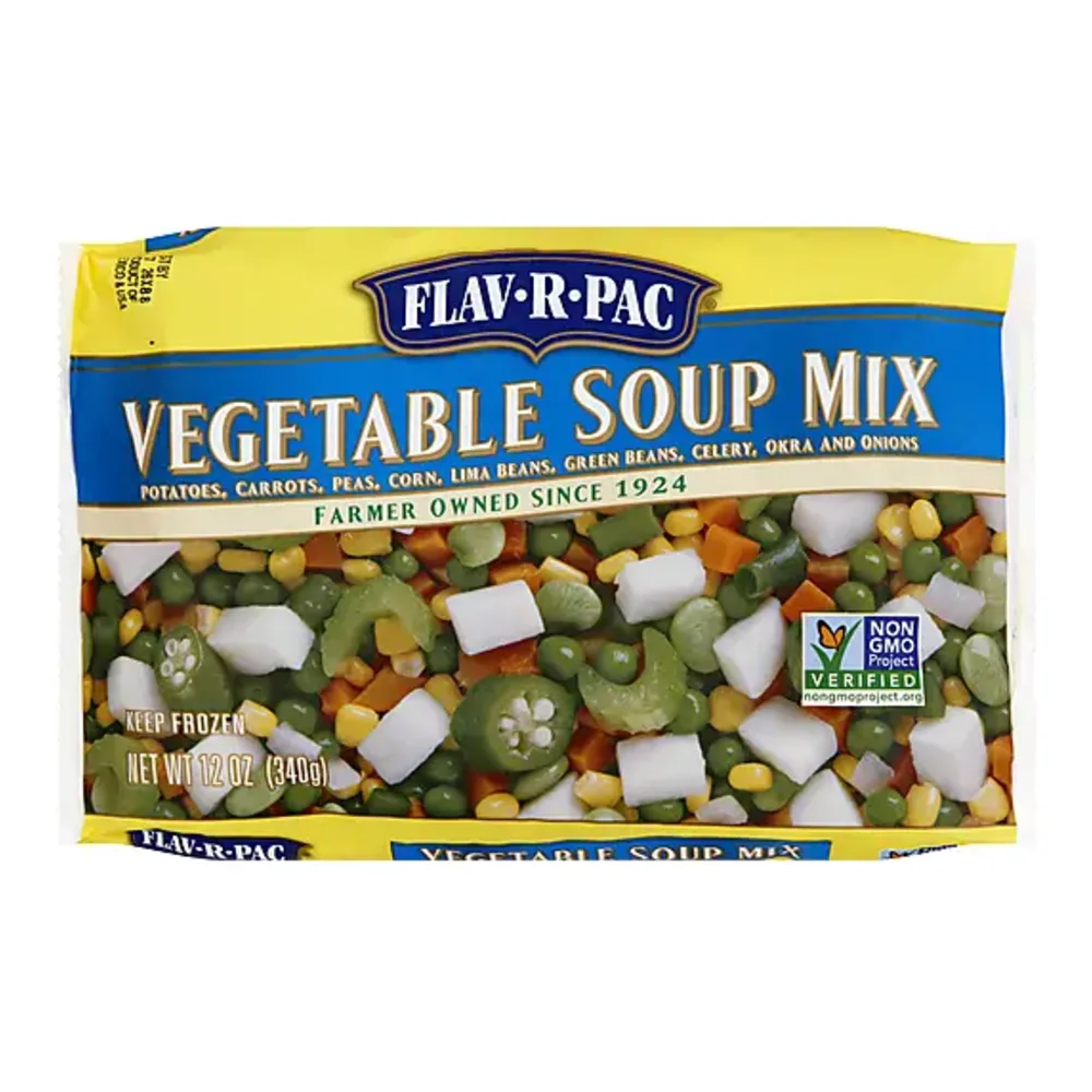 048800309510 FLAV-R-PAC VEGETABLE SOUP MIX 12Z - Image 1