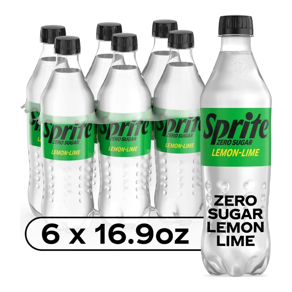049000037173 SPRITE SODA ZERO SUGAR 16.9Z/6PK - Image 1