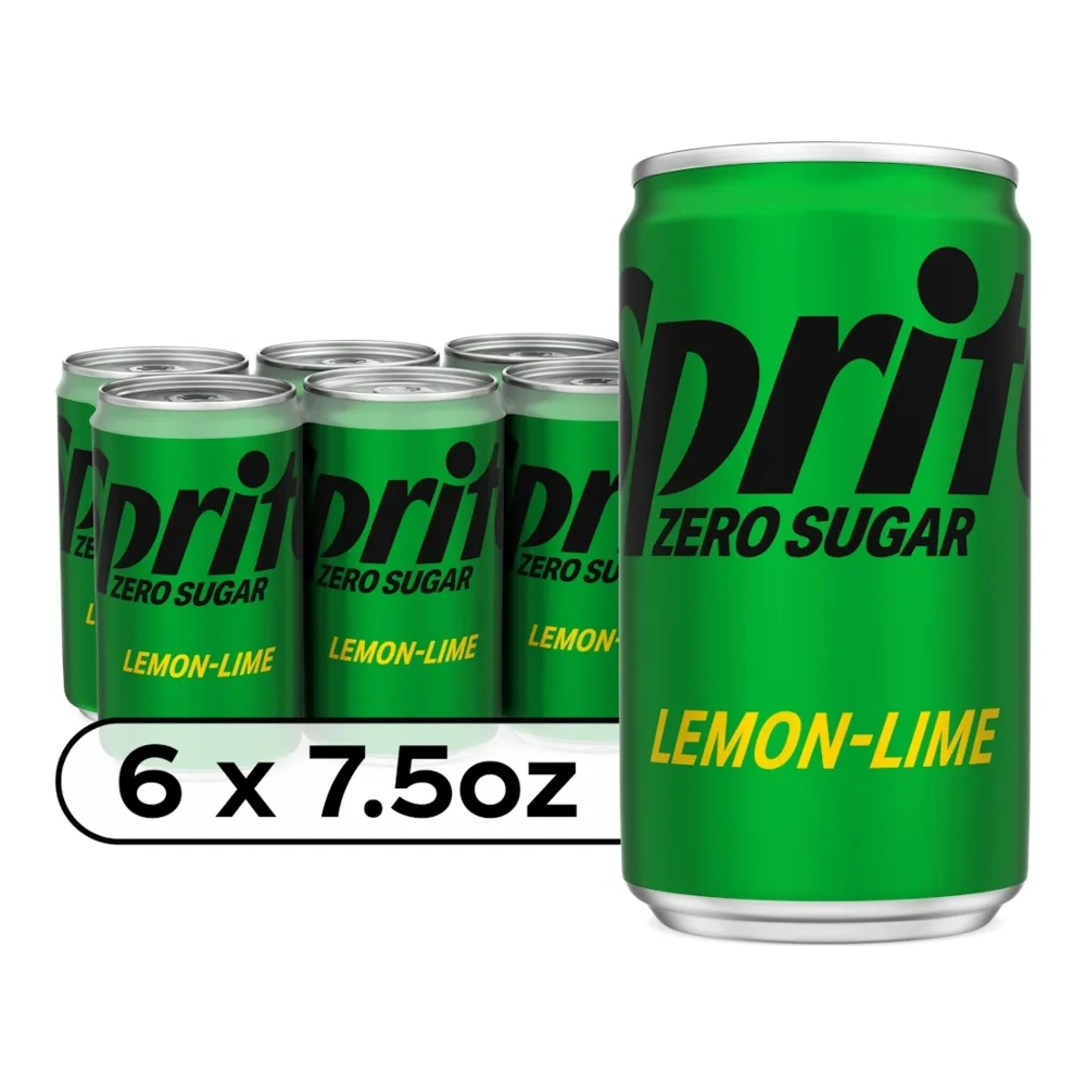 049000061024 SPRITE XERO SUGAR 7.5Z/ 6PK - Image 1