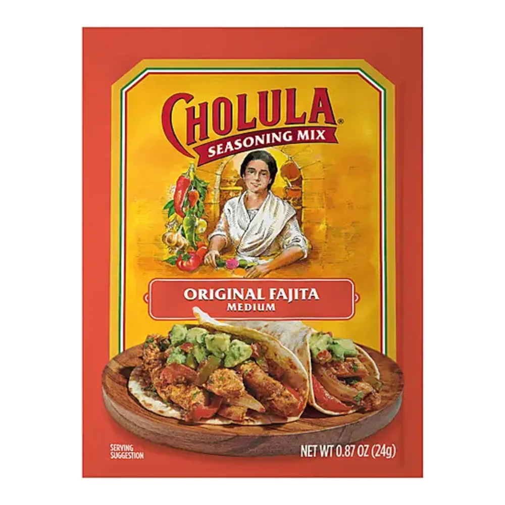 049733090629 CHOLULA FAJITA SEASONING 1Z - Image 1